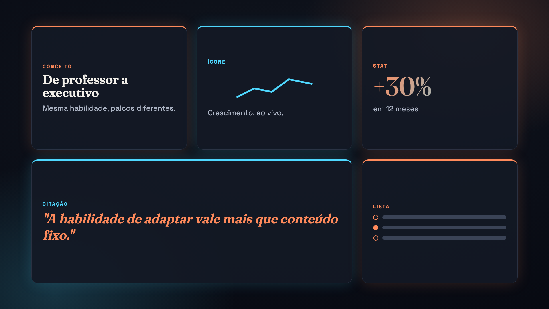 Slide completo gerado a partir da fala
